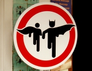 superheroes crossing - Font: Flickr_Brett Jordan Font: 