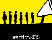 Imatge simbòlica del moviment Action 2015. Font: www.worldvision.org.uk