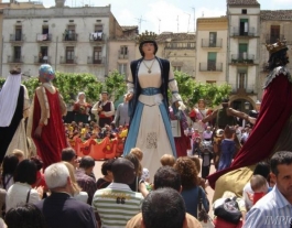 Biennal de gegants i capgrossos a Balaguer. Font: 