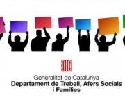 Logotip Departament de treball, Afers Socials i Famílies Font: 