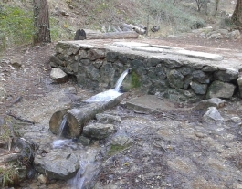 Font Nova al Barranc de la Pegunta, al Parc natural del Penyagolosa Font: Pacopac a Wikimedia Commons