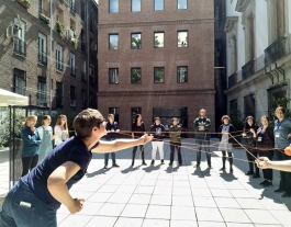 TejeRedes ofereix formacions i acompanyament per fomentar el treball en xarxa i la gestió col·laborativa Font: tejeRedes