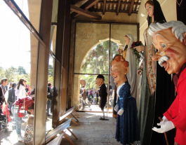 Jornada de portes obertes a la Casa dels Gegants de Tortosa. Font: Casa dels Gegants de Tortosa.