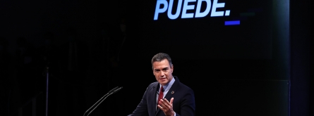 Pedro Sánchez a la conferencia sobre el pla 'España puede' Font:  La Moncloa (CC BY-NC-ND 2.0)