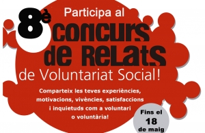 Imatge de la notícia Participa al 8è Concurs de Relats de Voluntariat Social a Girona i Tarragona