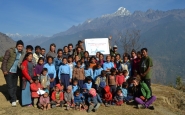 Membres del projecte a Nepal / Foto: Living Nepal
