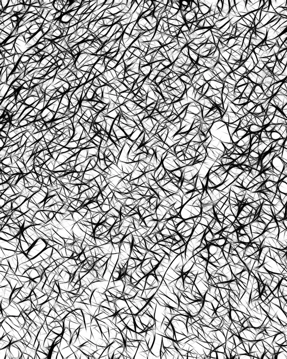 Dibuix de caos. Símbol del desordre del sistema nerviós. Distonia_Uberto_Flickr
