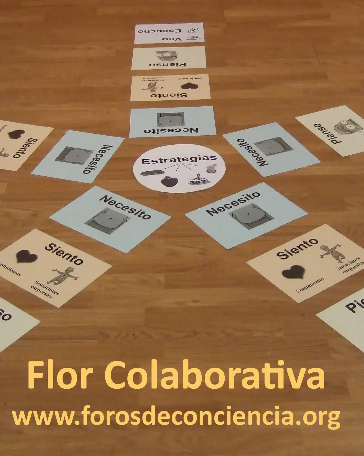 Flor Col·laborativa. Font: www.forosdeconciencia.org