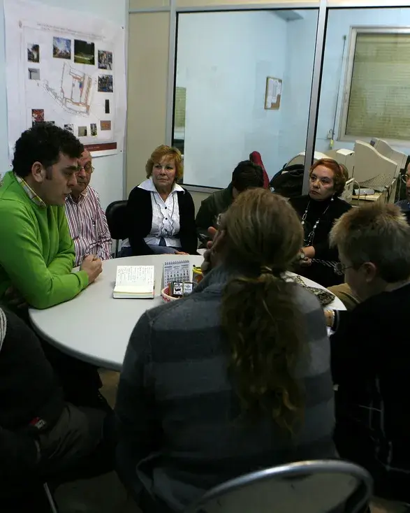 Reunió equip. Font: portaldelsures (flickr)