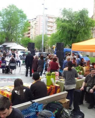 Festa del Comerç Just i la Banca Ètica 2012 al barri de Sant Andreu, Barcelona