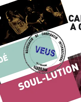 Cartell Concert Solidari de l'Associació Veus
