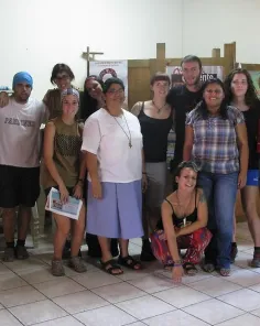 Fotografia de grup del camp de solidaritat de SETEM a Matagalpa