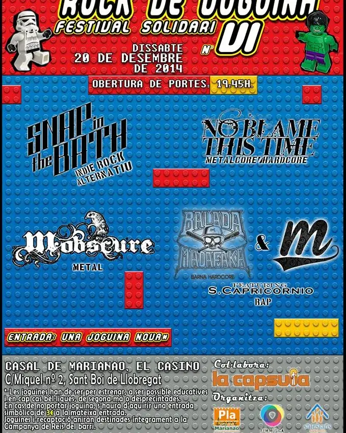 Imatge cartell VI Rock de Joguina