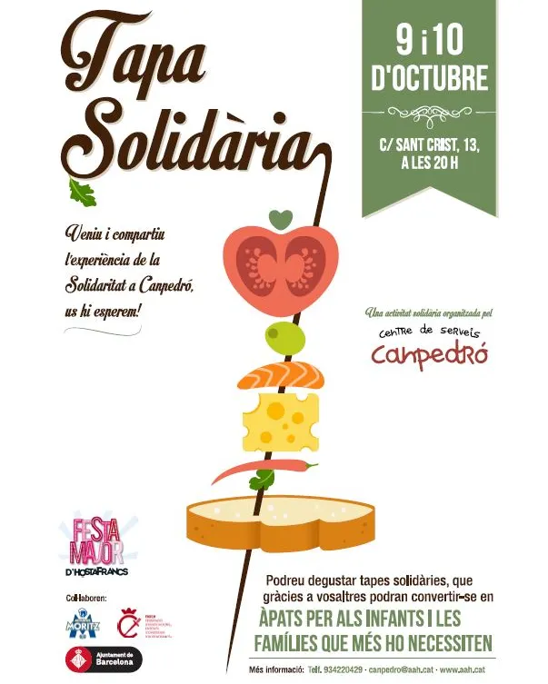 Cartell Tapa Solidària