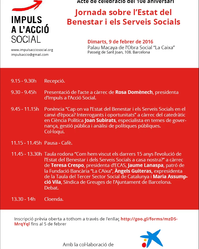Programa de la jornada