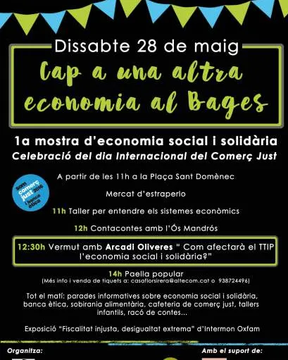 Cap a una altra economia al Bages / Font: Ecoxarxa