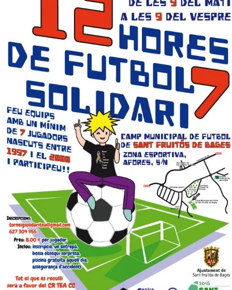 Futbol solidari.