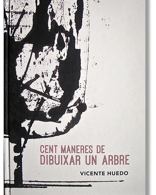 Portada del llibre "Cent maneres de dibuixar un arbre" de Vicenç Huedo