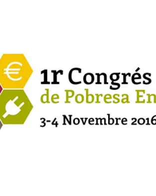 Logotip del I Congrés Català de Pobresa Energètica. Font: Congrés de Pobresa Energètica