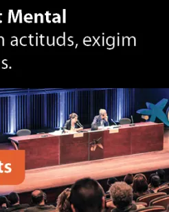 Jornada “Drets i Salut Mental: Transformant actituds, exigint compromisos”.