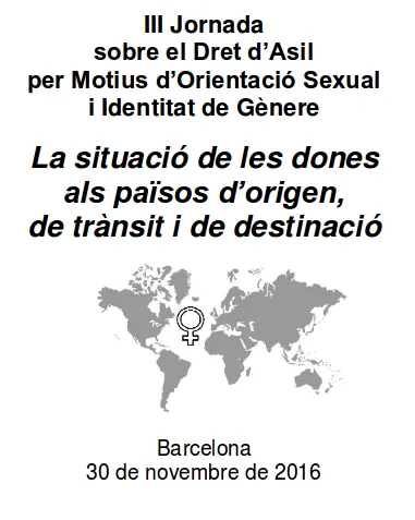 Jornada: La situació de les dones als països d'origen, de trànsit i de destinació