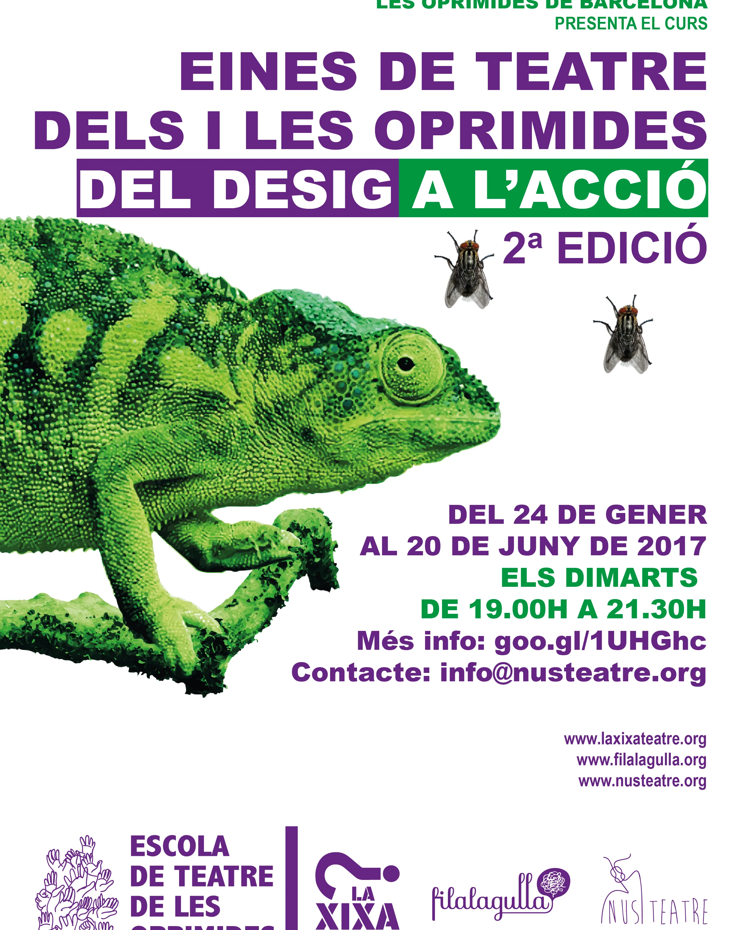 Curs "Eines de teatre dels i les oprimides: del desig a l’acció"