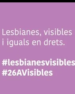 Dia de la Visibilitat Lèsbica - Font: Generalitat de Catalunya