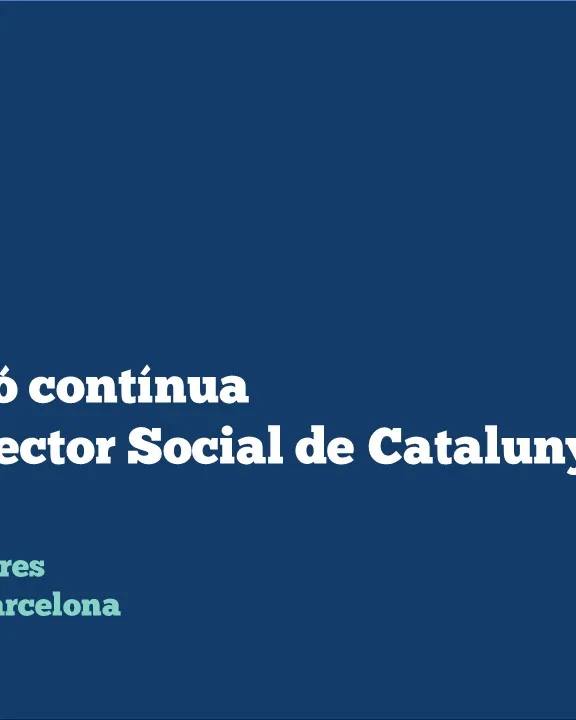 La formació contínua al tercer sector social de Catalunya