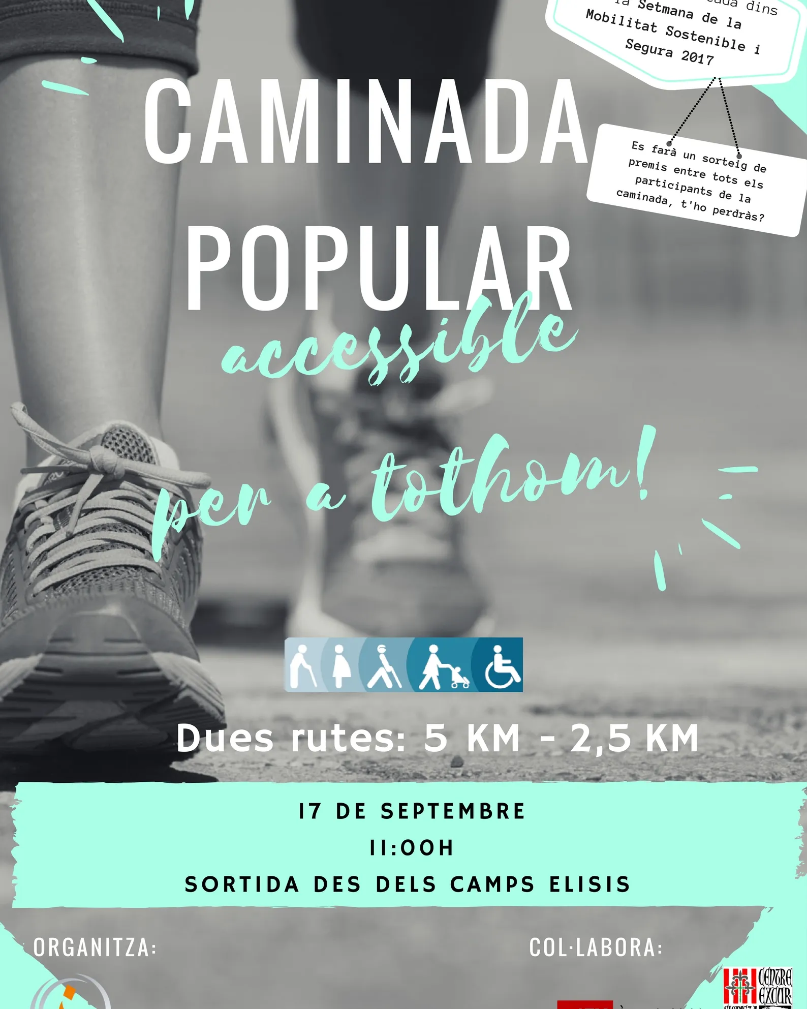 Caminada popular i accessible per tothom d'ASPID Lleida
