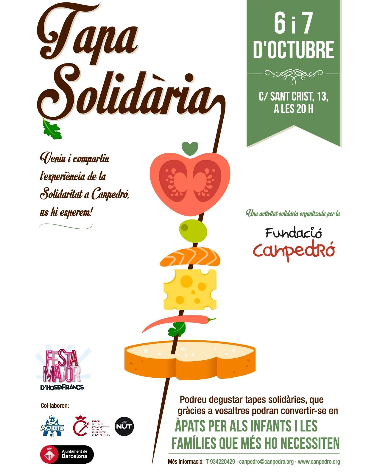 Tapa Solidària 2017!