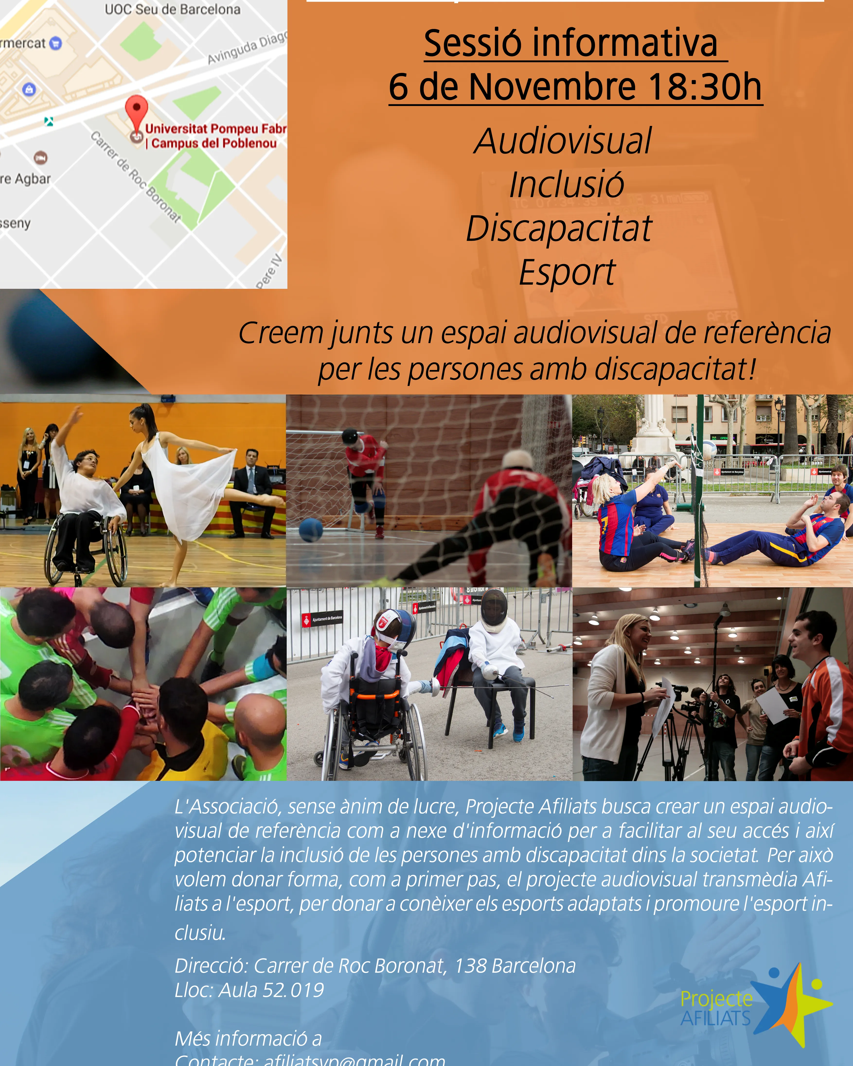 Sessió informativa ‘Afiliats a l’esport’