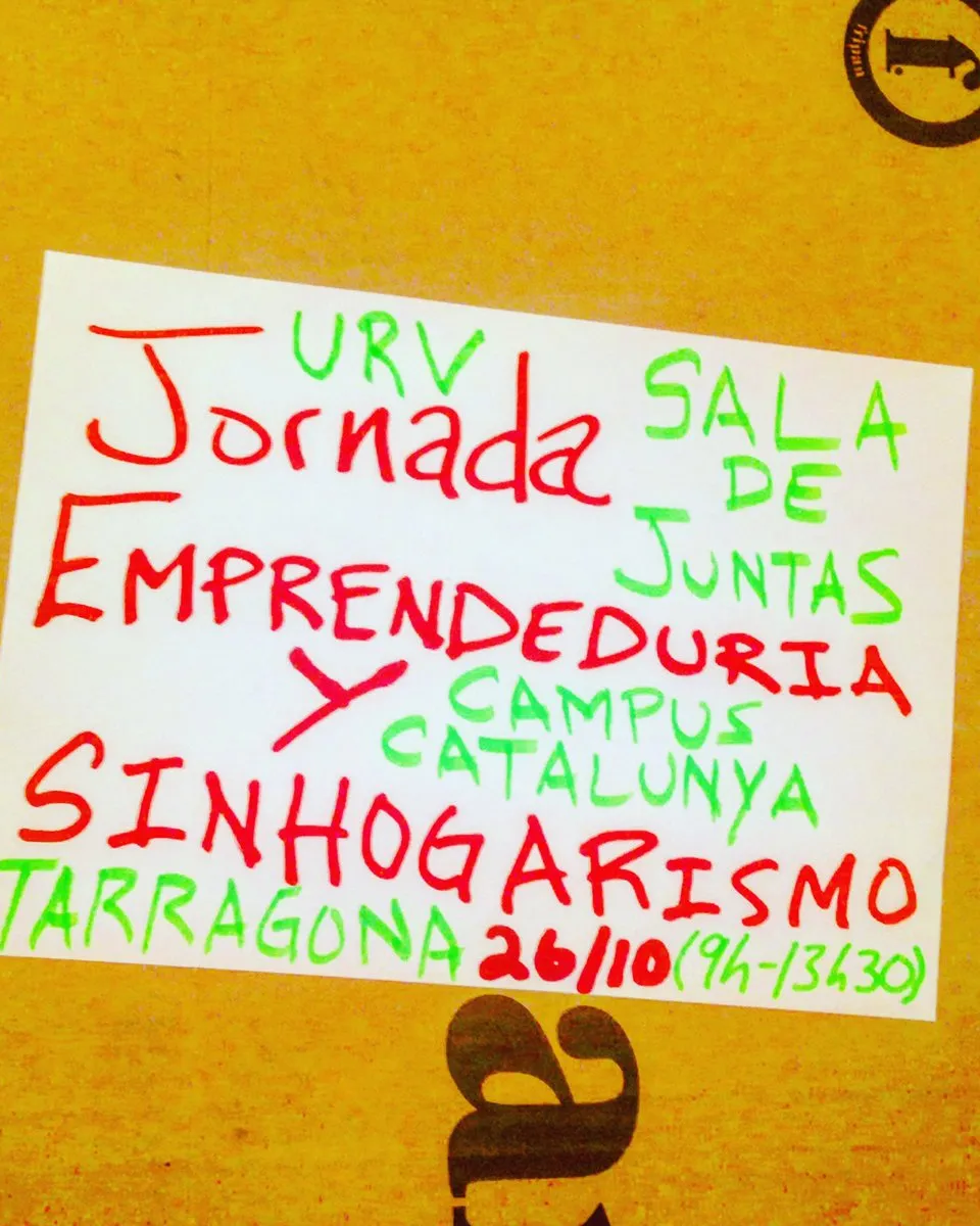 Jornada “Emprenedoria i sensellarisme”
