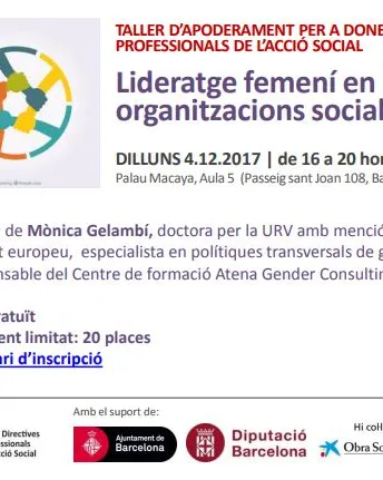 ‘Lideratge femení en les organitzacions socials’
