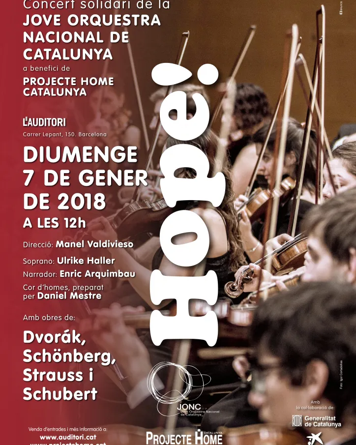 Concert solidari de la JONC