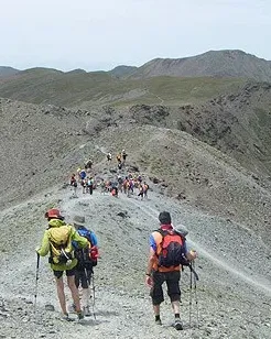 Imatge d'una travessa per Vallter. Font: Club Excursionista Caldes de Malavella