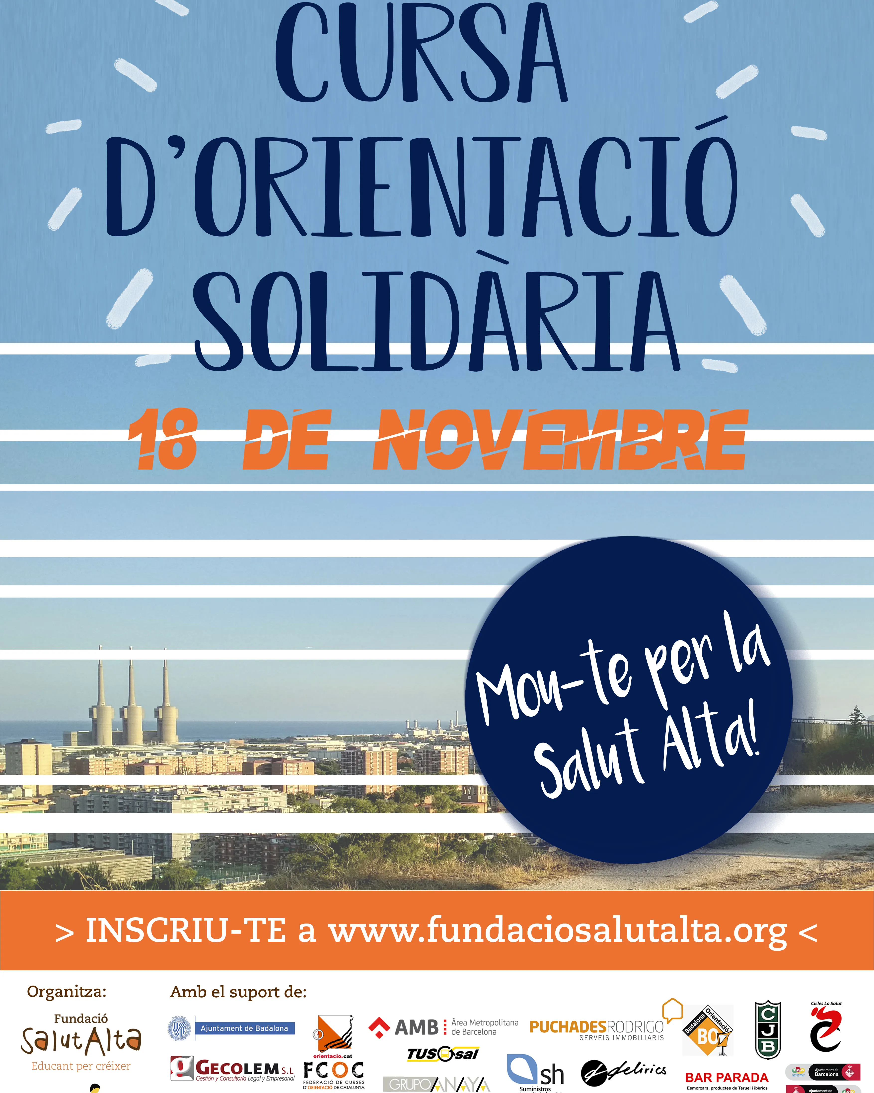 ‘Mou-te per la Salut Alta’, la I Cursa d’Orientació Solidària!