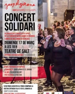 Cartell de l'esdeveniment solidari