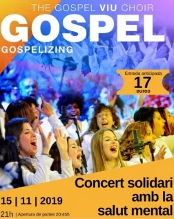L’objectiu del concert és recaptar fons per la Fundació Salut Mental Catalunya. Font: Salut Mental Catalunya.