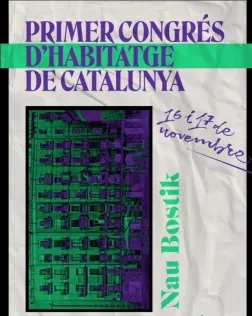 Cartell de l'esdeveniment. Font: Congrés Habitatge