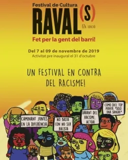 Cartell Festival de Cultura Raval(s) 2019