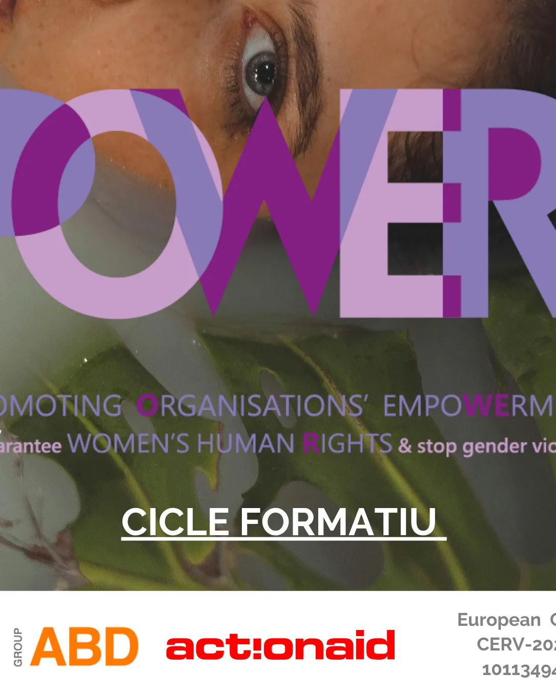 Imatge de les formacions del projecte POWER
