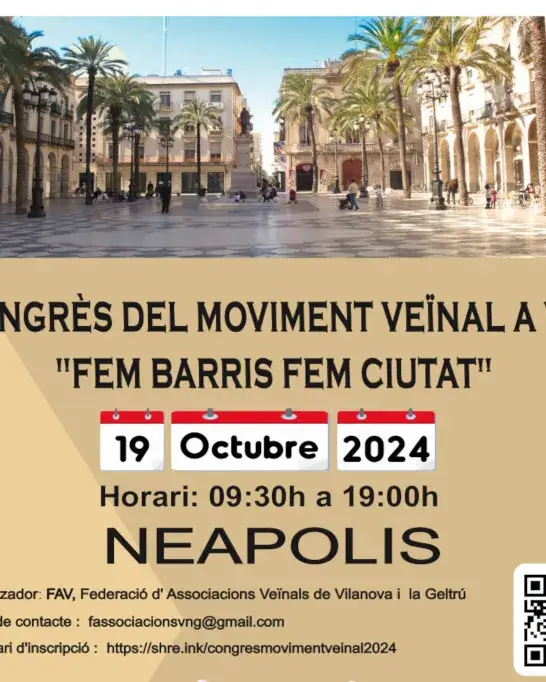 El moviment veïnal de Vilanova impulsa el I congrés