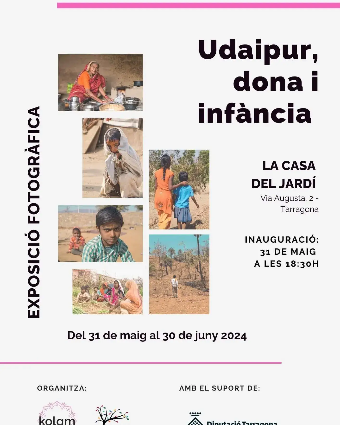  Exposició fotogràfica: Infància i Dones a l’Índia