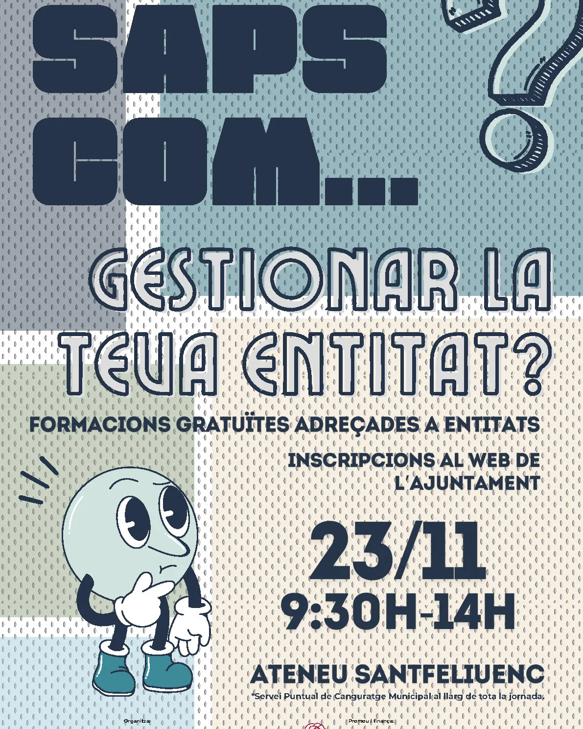 Jornada formativa per a les entitats no lucratives de Sant Feliu de Llobregat.