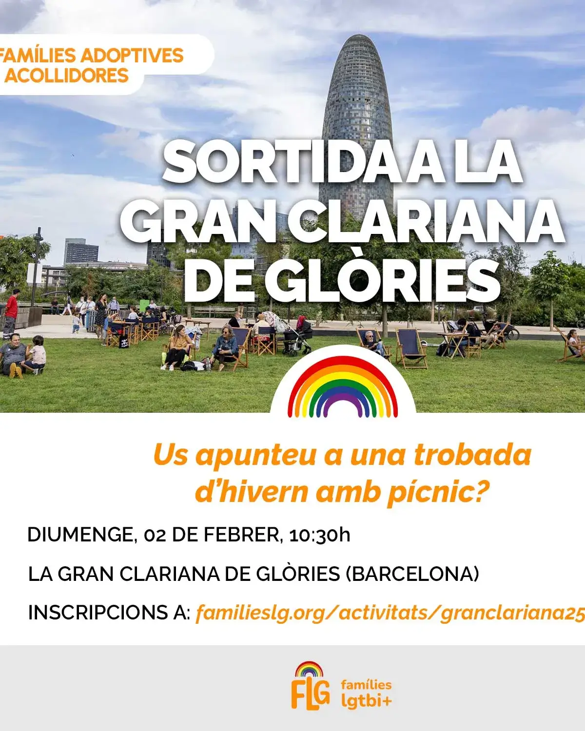 Sortida a la Gran Clariana de Glòries