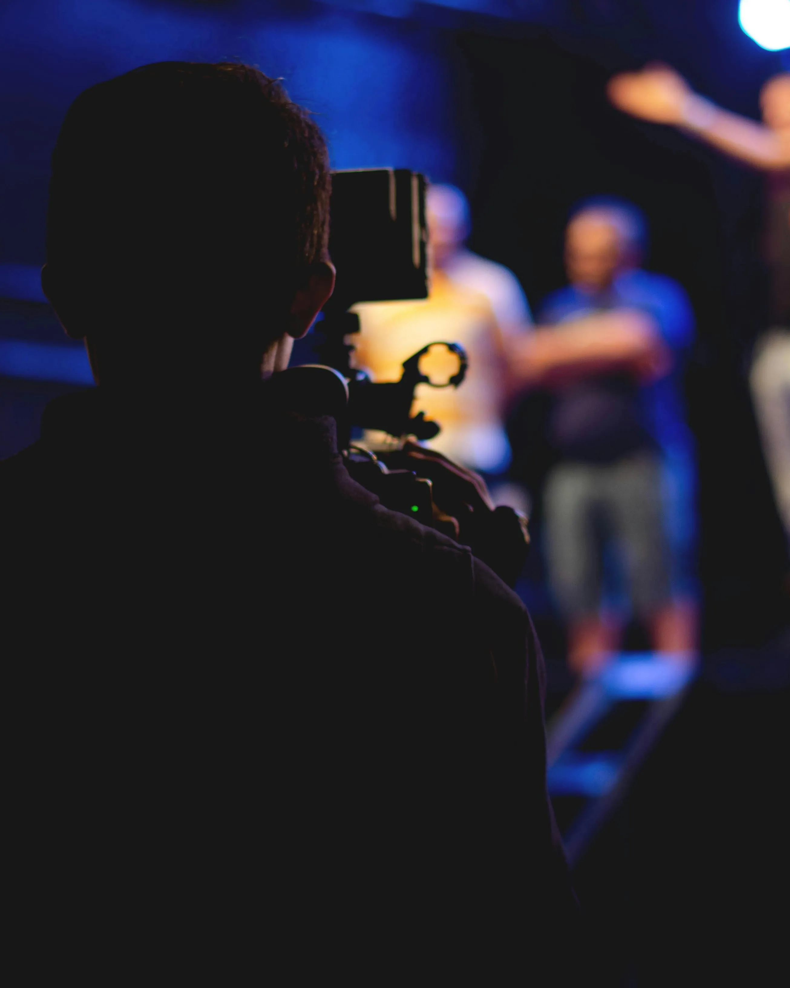 Càmera gravant un concert