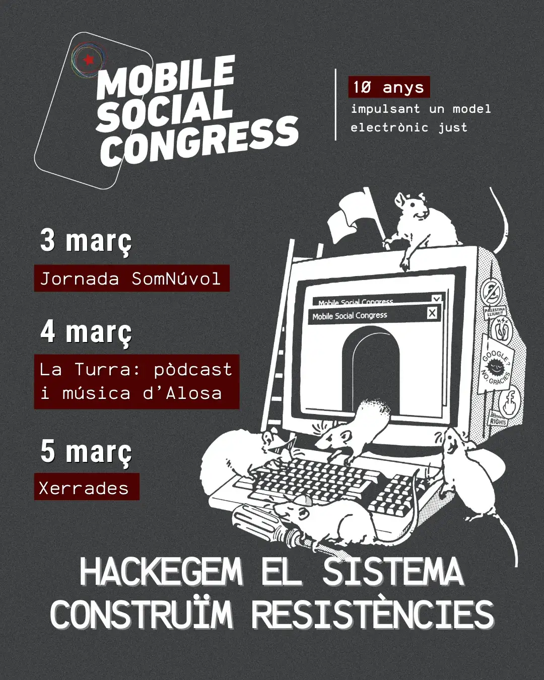 Cartell del Mobile Social Congress 2025