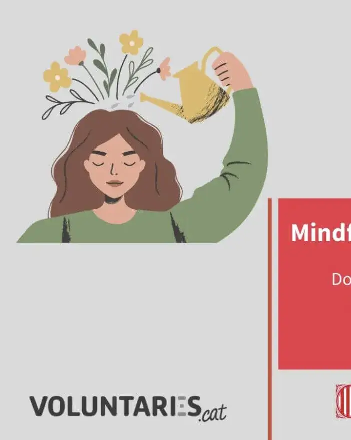Cartell del taller 'Mindfulness per cuidar-nos'