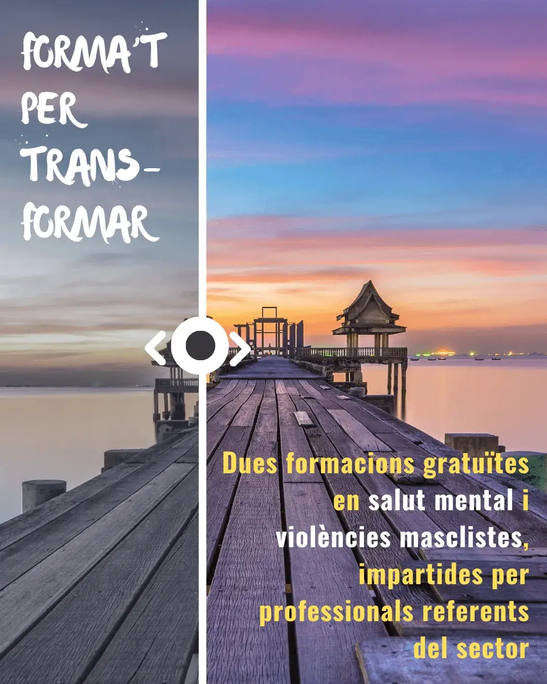 Forma't per transformar, de la mà de professionals de referència en salut mental i violències masclistes