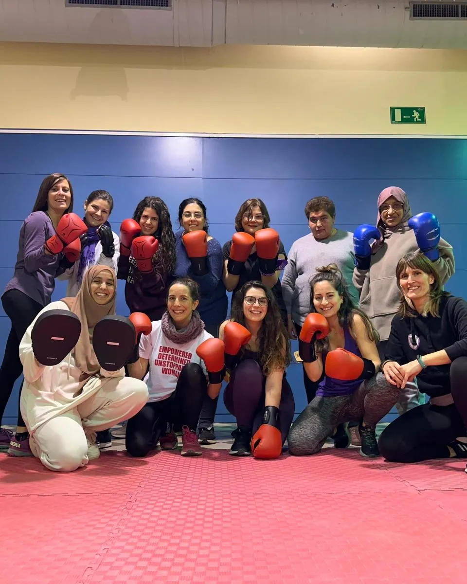 Taller de defensa per a dones a Sorotopia.